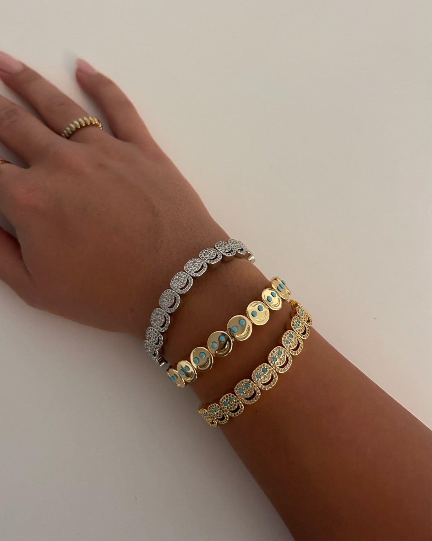 Silver & Turquoise Mood Bracelet Bundle