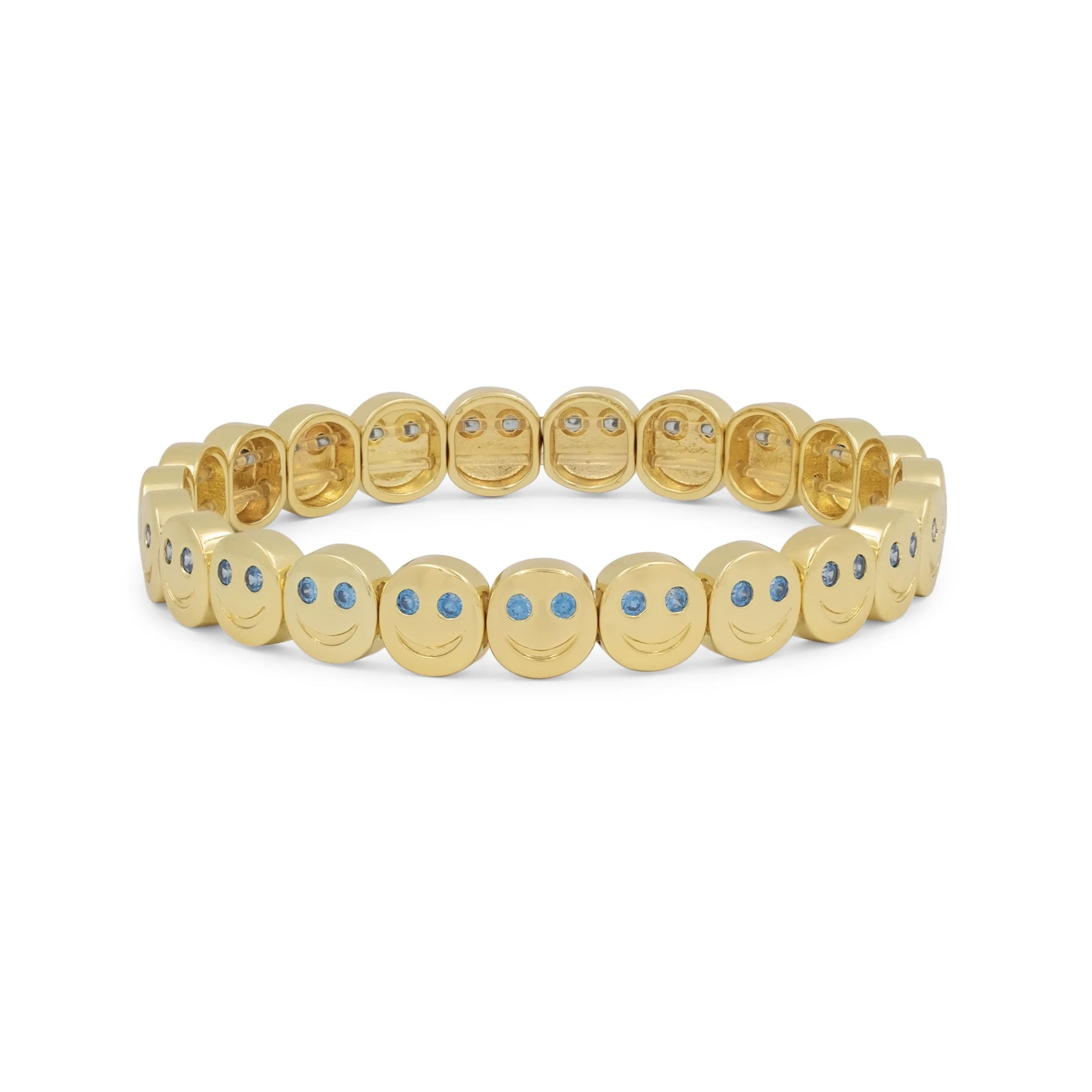 Mood Bracelet Blue Eyes - Gold